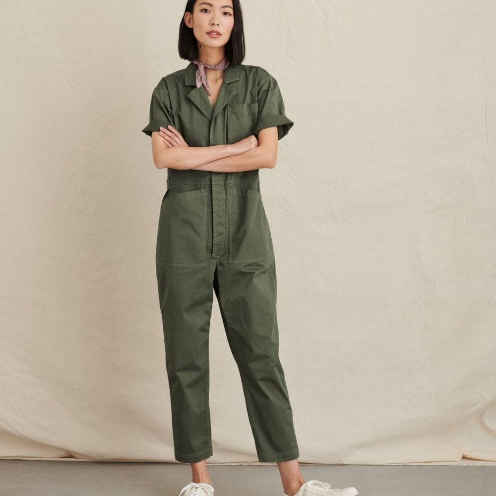 Alex Mill Standard Jumpsuit in Olive